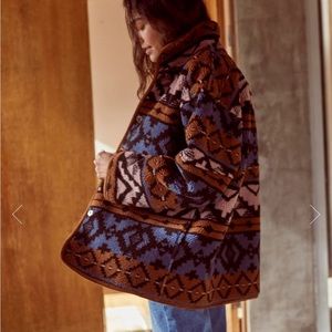 Velvet Graham reversible sherpa coat nwt